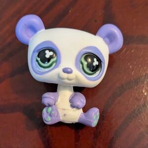 Rare Unumbered Panda Littlest Pet Shop This Was Part Of A Monopoly Set